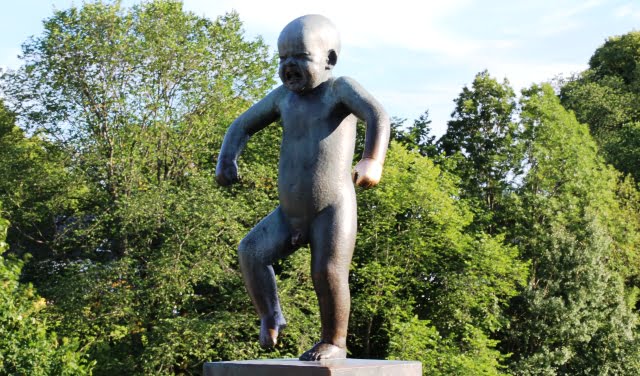 The angry boy, Vigeland sculpture Park.