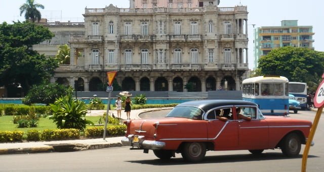 küba eski otomobil
