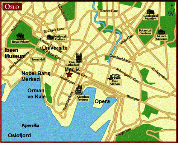 Oslo haritası
