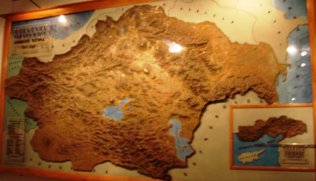 tarihi Ermenistan harita